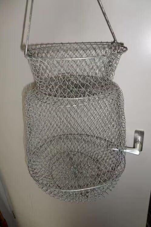 Draadmand Frankrijk - Stalen leefnet - Terugslagklep, Ophalen, Zo goed als nieuw, Net of Fuik