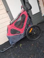 Fietskar hond en buggy in 1..tot 35 kg, Ophalen of Verzenden, Hondenkar