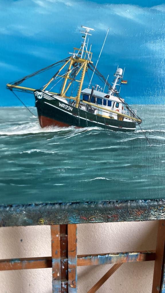 Olieverfschilderij WR224 Noortje, Ophalen