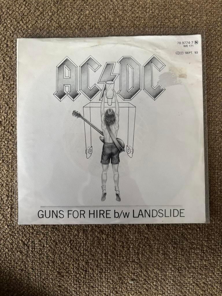 AC/DC - Guns for Hire, Cd's en Dvd's, Vinyl Singles, Ophalen of Verzenden, Gebruikt, 7 inch, Rock en Metal