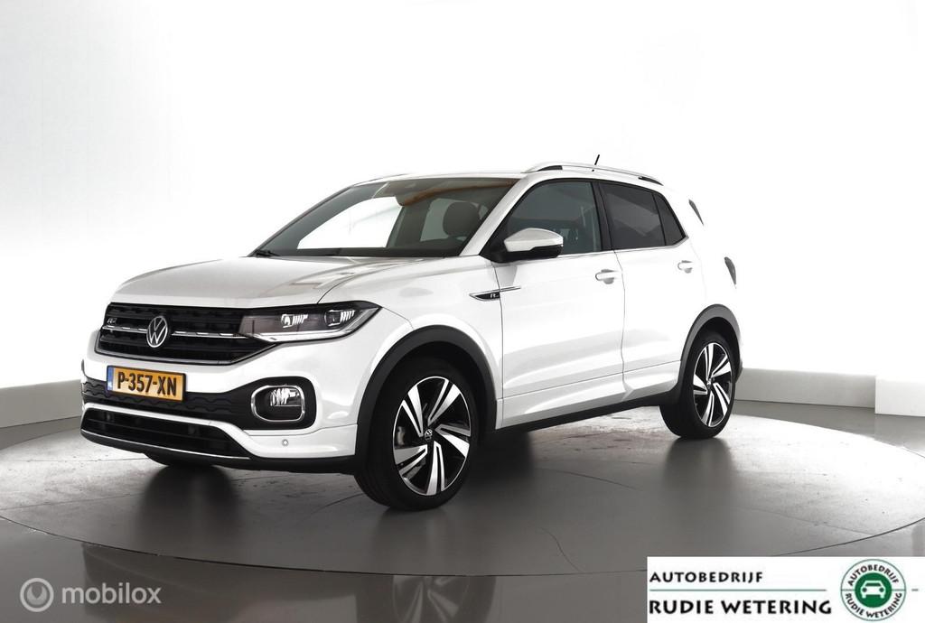 Volkswagen T-Cross 1.0 TSI DSG7 R-Line NL-auto|led|nav|cam|k, Auto's, Volkswagen, Bedrijf, Te koop, T-Cross, ABS, Achteruitrijcamera