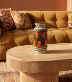 Vintage Scheurich vaas (HKliving stijl), Overige kleuren, Aardewerk of Porselein, Ophalen of Verzenden, Zo goed als nieuw