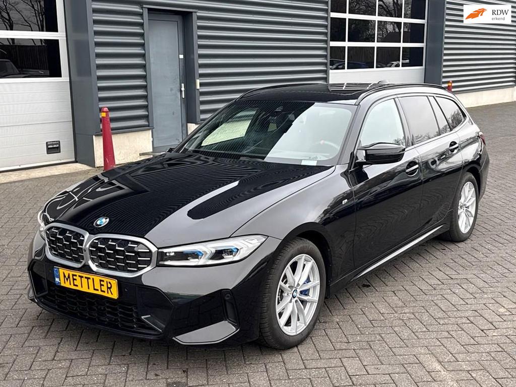 BMW 3-serie M340i M sport, xDrive, Panorama, Memory, 360 cam, Auto's, BMW, Zwart, 1700 kg, Zwart, 2998 cc