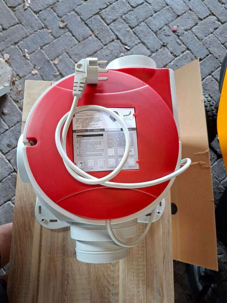 Nieuw Zehnder Comfofan ventilatie unit met vochtsensor, Doe-het-zelf en Verbouw, Ventilatie en Afzuiging, Ophalen of Verzenden