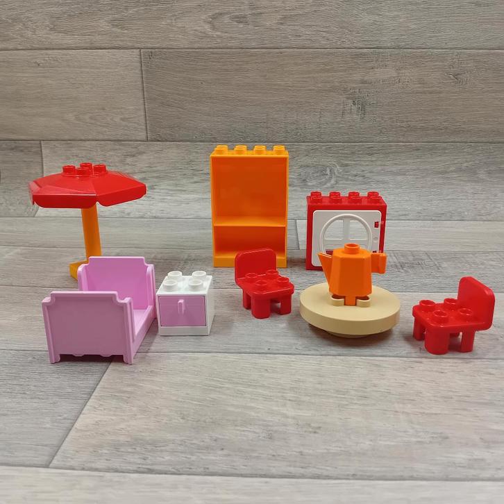duplo huis inboedel meubels, Kinderen en Baby's, Speelgoed | Duplo en Lego, Zo goed als nieuw, Duplo, Ophalen of Verzenden