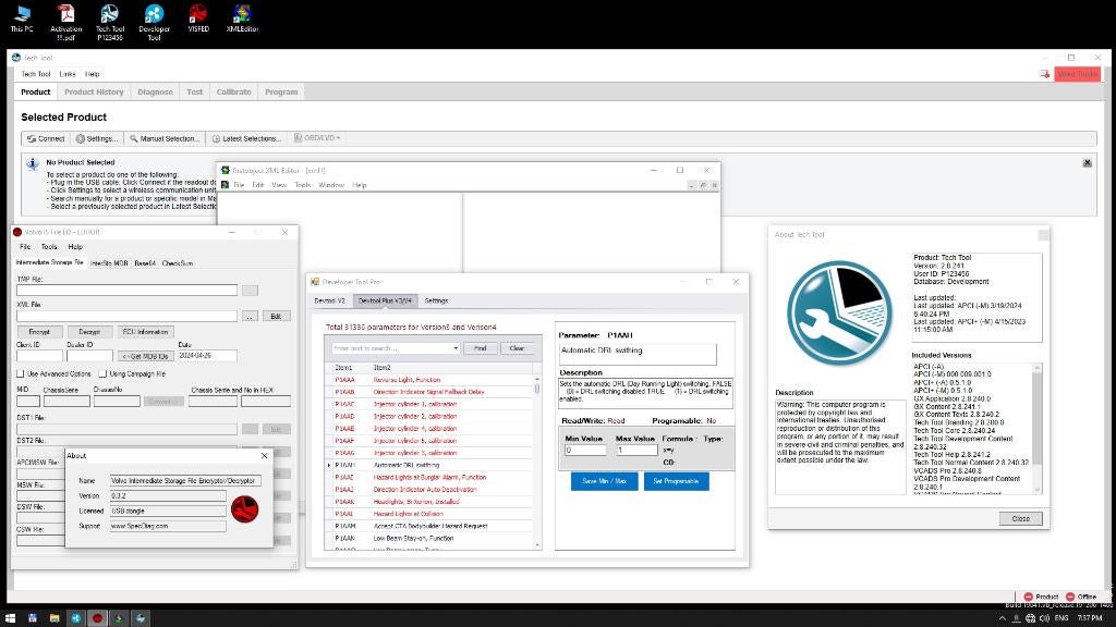 Volvo Premium Tech Tool v2.8.241 03 2024, Auto diversen, Verzenden