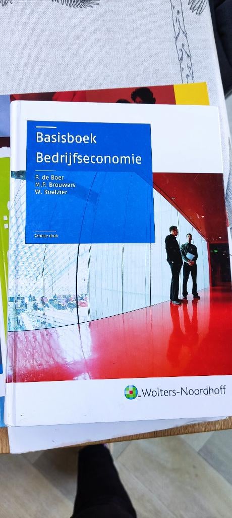 basisboek bedrijfseconomie, Boeken, Studieboeken en Cursussen, Ophalen of Verzenden, Beta, Zo goed als nieuw, HBO