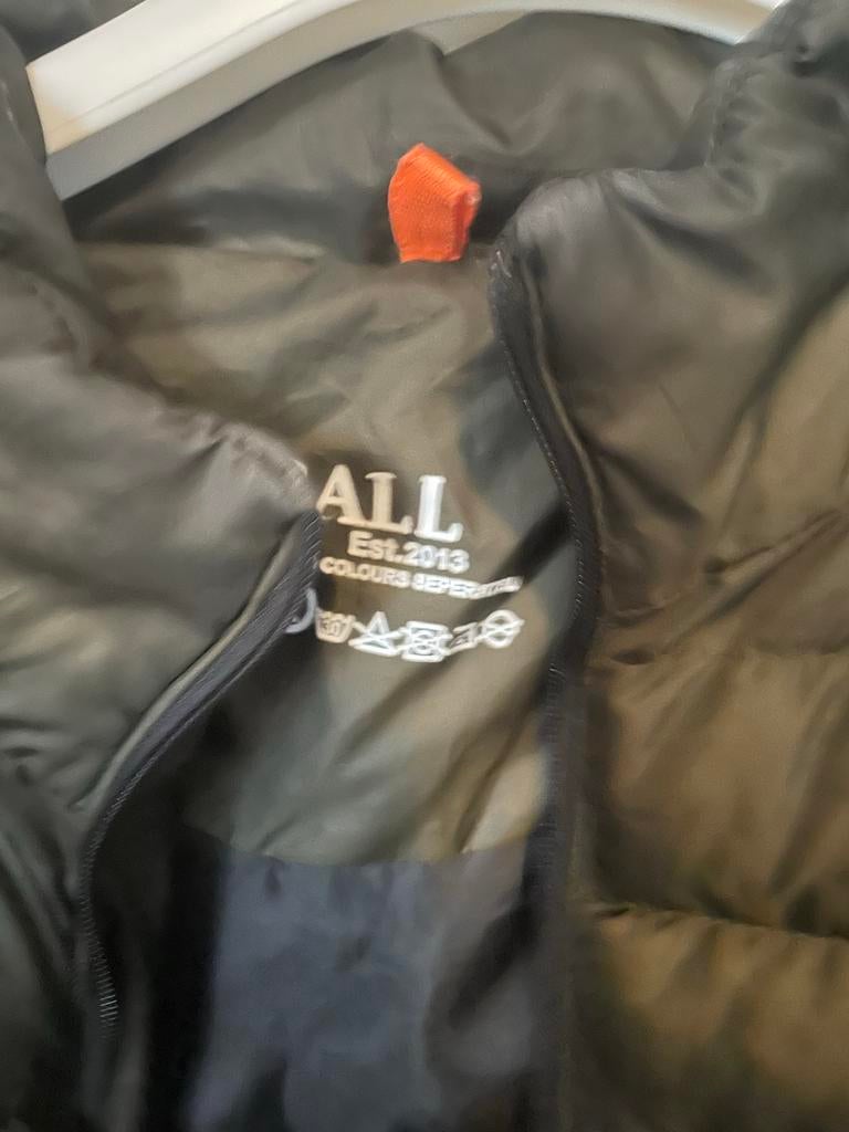 Ballin Winterjas Groen Maat L met Zwarte Details, Ophalen of Verzenden, Gedragen, Maat 52/54 (L), Groen