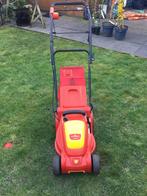 Wolf A340 E elektrische grasmaaier - 1400W, 34cm maaibreedte, Ophalen, Gebruikt, Elektrische grasmaaier, Opvangbak