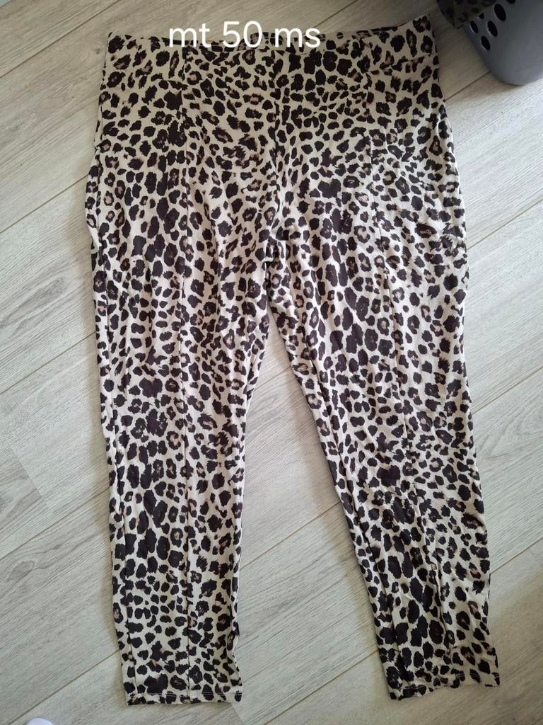 Broek mt 50, Bruin, Maat 46/48 (XL) of groter, Ophalen of Verzenden, Zo goed als nieuw