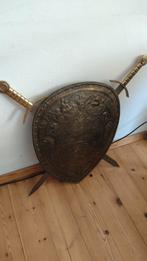 Antiek wapen schild /parade schild, Antiek en Kunst, Ophalen