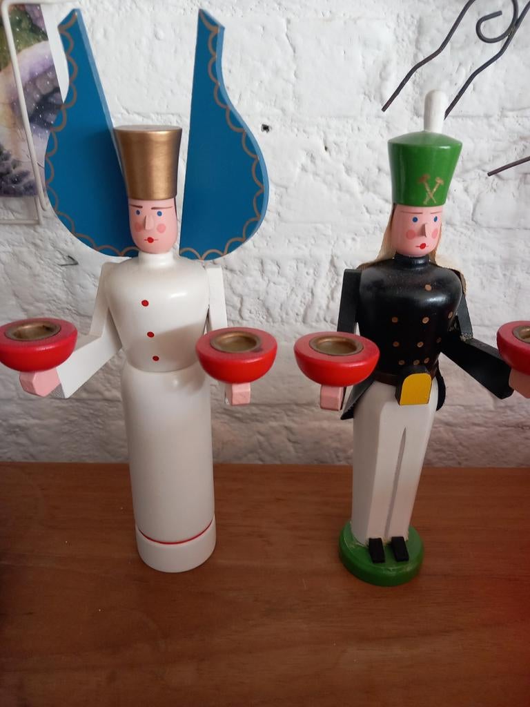 Lichterengel en Bergmann, Diversen, Kerst, Ophalen, Gebruikt