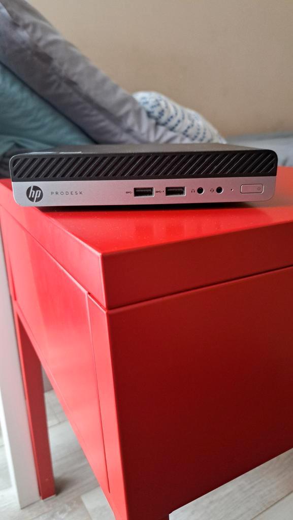 HP ProDesk 400 G4 Desktop Mini PC, Computers en Software, Desktop Pc's, Gebruikt, 2 tot 3 Ghz, SSD, 8 GB, Ophalen of Verzenden