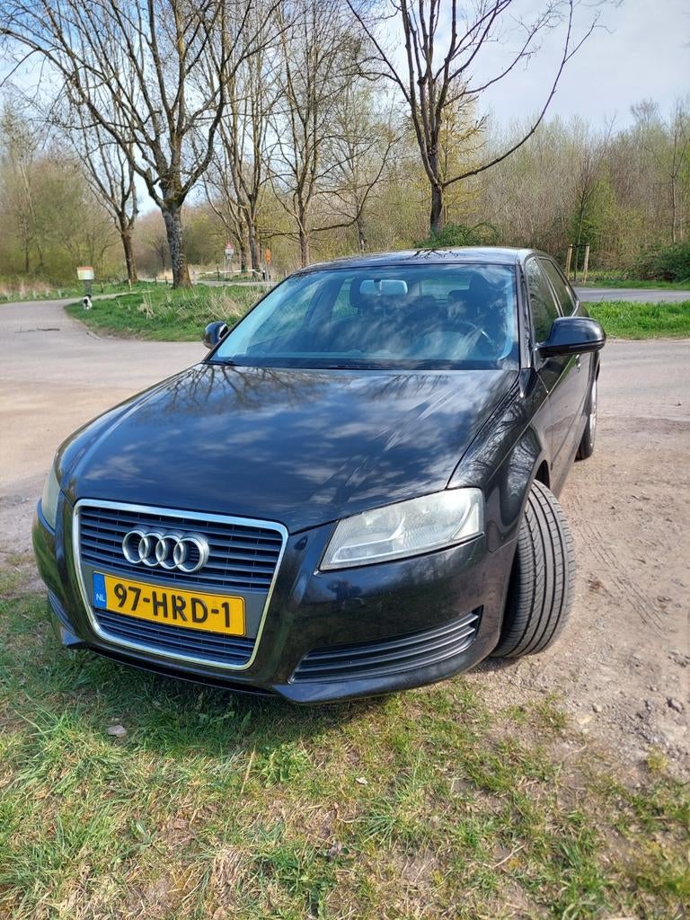 Audi A3 1.4 Tfsi 125pk 2009 Zwart, Auto's, Audi, 680 kg, 4 cilinders, Zwart, Origineel Nederlands