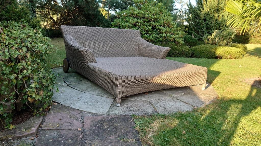 Mooi groot 4 Seasons Valentine ligbed, Tuin en Terras, Ophalen, Zo goed als nieuw, Wicker