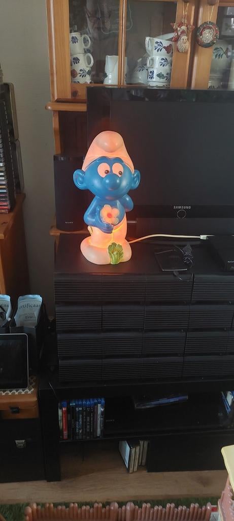 Smurfenlamp, Ophalen of Verzenden
