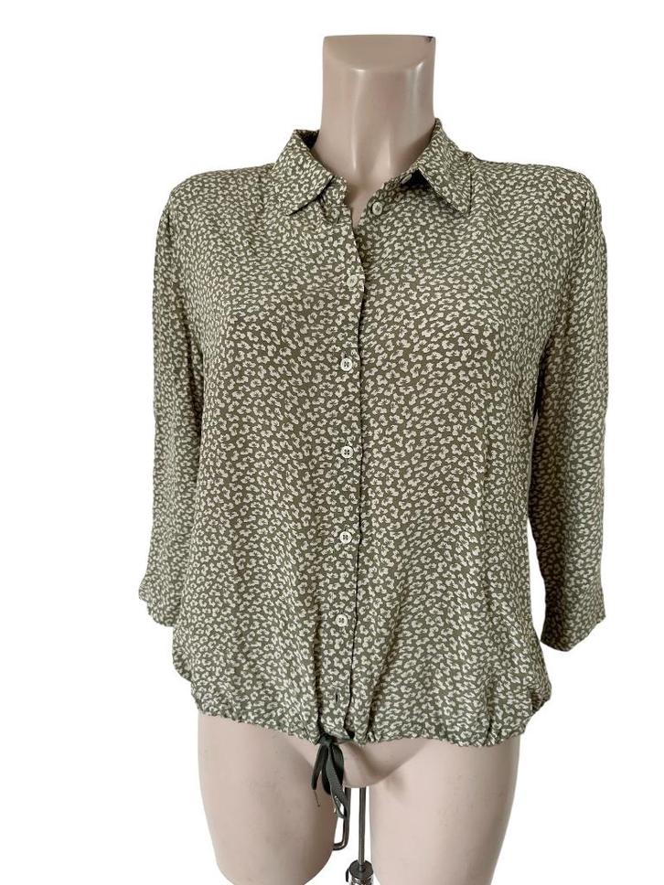 Anna van Toor blouse M, Kleding | Dames, Blouses en Tunieken, Zo goed als nieuw, Maat 38/40 (M), Groen, Ophalen of Verzenden