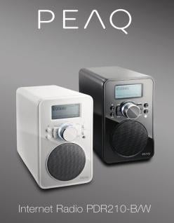 PEAQ PDR210 W DAB+ en internetradio, Ophalen of Verzenden, Gebruikt, Overige typen