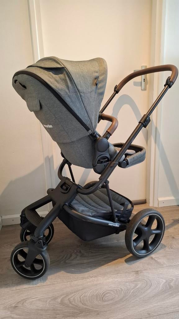 Easywalker Harvey 3 premium kinderwagen, Zo goed als nieuw, Combiwagen, Verstelbare duwstang, Ophalen