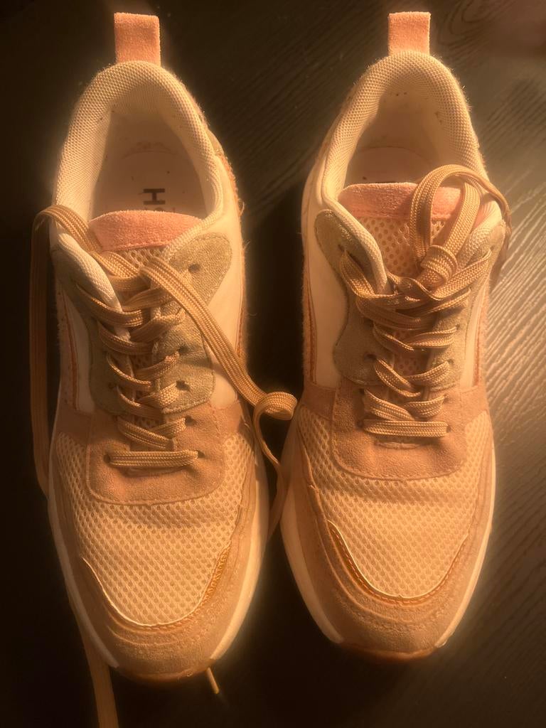 Posh by Poelman sneakers maat 41, Beige, Ophalen of Verzenden, Sneakers of Gympen, Zo goed als nieuw