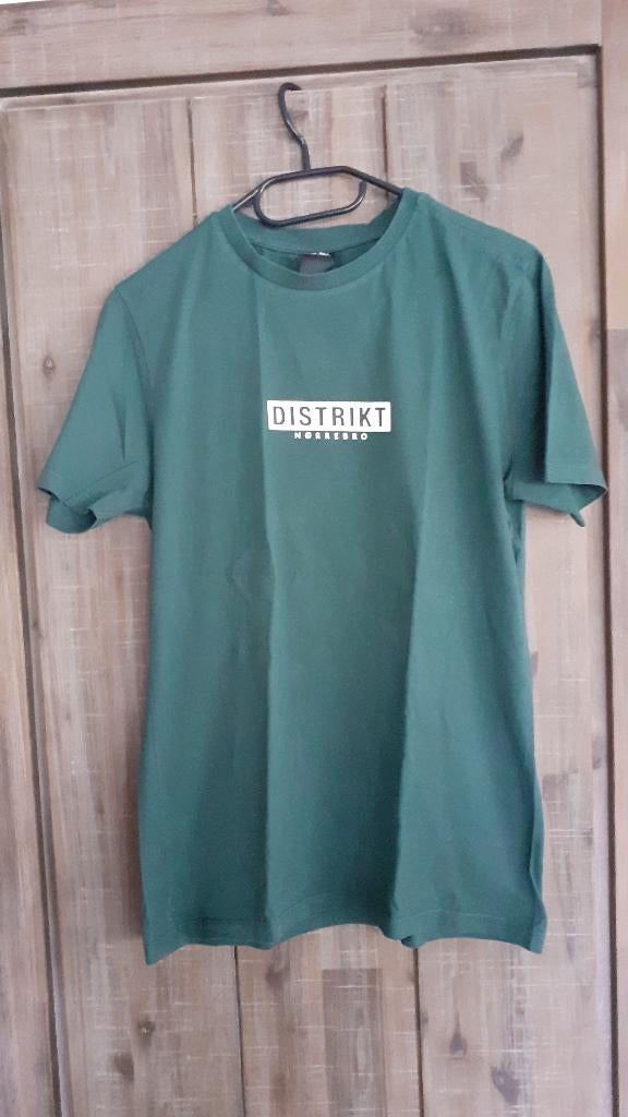 Shirt van Distrikt Norrebro maat XS, Ophalen of Verzenden, Zo goed als nieuw, Distrikt Nørrebro, Groen