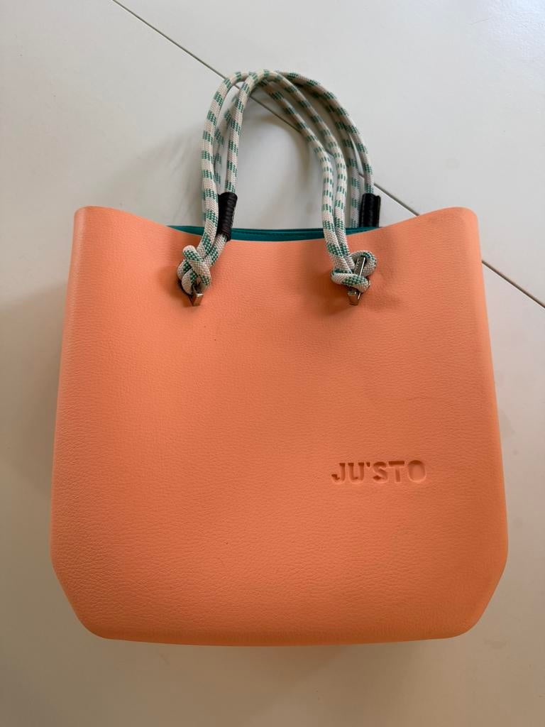 Justo tas, Ophalen of Verzenden, Zo goed als nieuw, Overige kleuren, Handtas