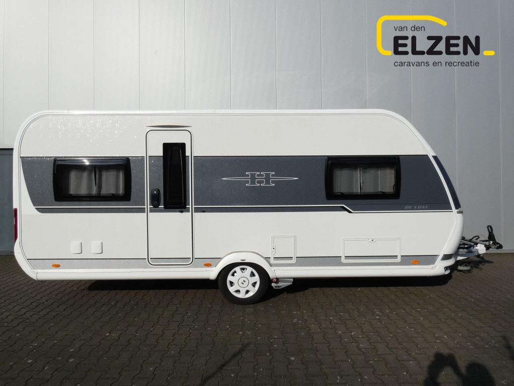 Hobby De Luxe 540 UL MOVER + VOORTENT, Caravans en Kamperen, Caravans, Rondzit, Hobby, Bedrijf, Schokbreker