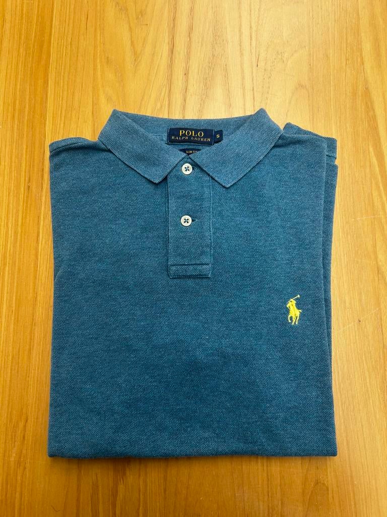 Ralph Lauren polo blauw heren. Maat S, Ophalen of Verzenden, Zo goed als nieuw, Maat 46 (S) of kleiner, Blauw