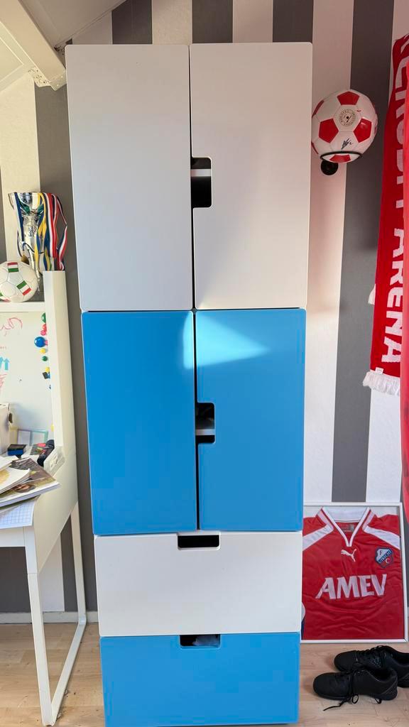 Kinderkast ikea, Huis en Inrichting, Kasten | Kledingkasten, Gebruikt, 150 tot 200 cm, 50 tot 100 cm, 25 tot 50 cm, Met lade(s)