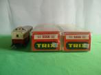 Trix rijtuigen 2-assig 3 stuks., Gebruikt, Gelijkstroom, Trix, Wagon