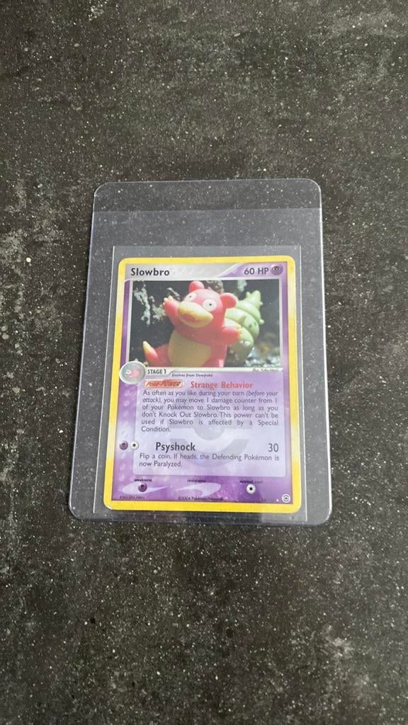 Slowpoke pokemon kaart, Ophalen of Verzenden, Zo goed als nieuw