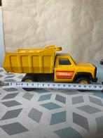 Vintage Tonka kiepwagen - Geel metalen speelgoedtruck, Ophalen of Verzenden, Gebruikt