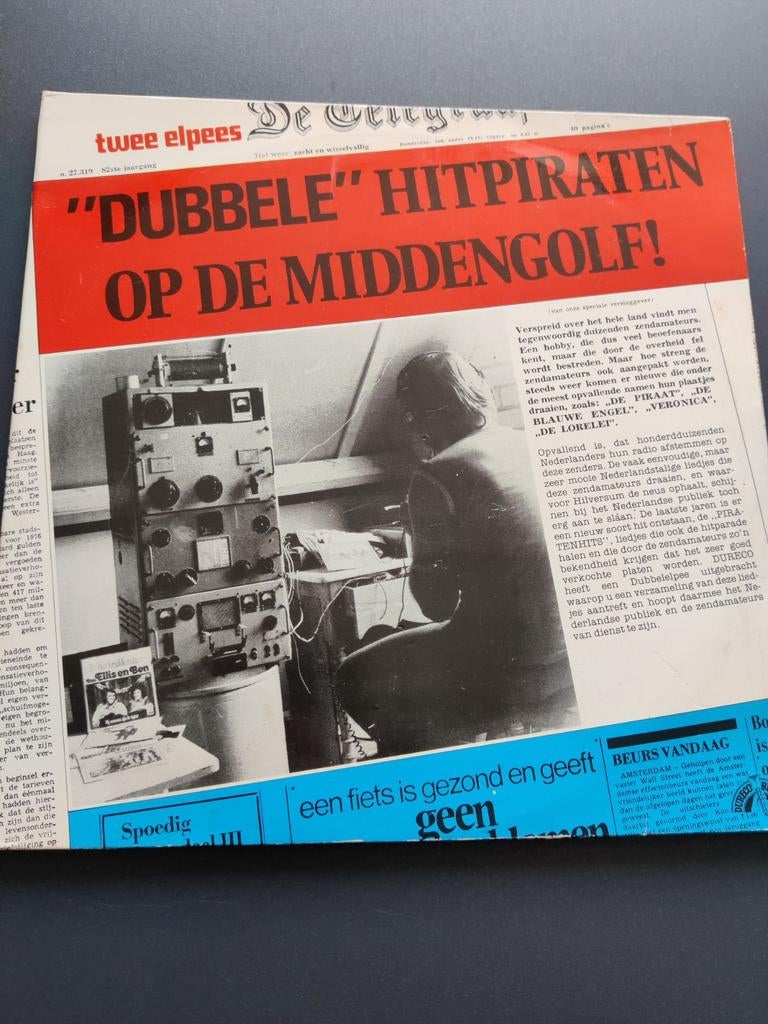 Dubbele Hitpiraten Op De Middengolf, Ophalen of Verzenden, Zo goed als nieuw, Overige formaten, Levenslied of Smartlap