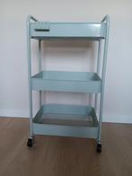 Trolley mintgroen, Huis en Inrichting, Woonaccessoires | Etagères, Ophalen, Zo goed als nieuw