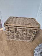 Rieten mand 40x 40x 55 cm, Ophalen, Zo goed als nieuw, Rechthoekig, Riet