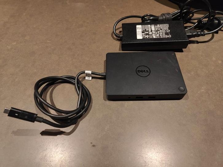 DELL USB-C Docking Station, Computers en Software, Dockingstations, Zo goed als nieuw, Docking station, Harde schijf, Laptop, Tablet