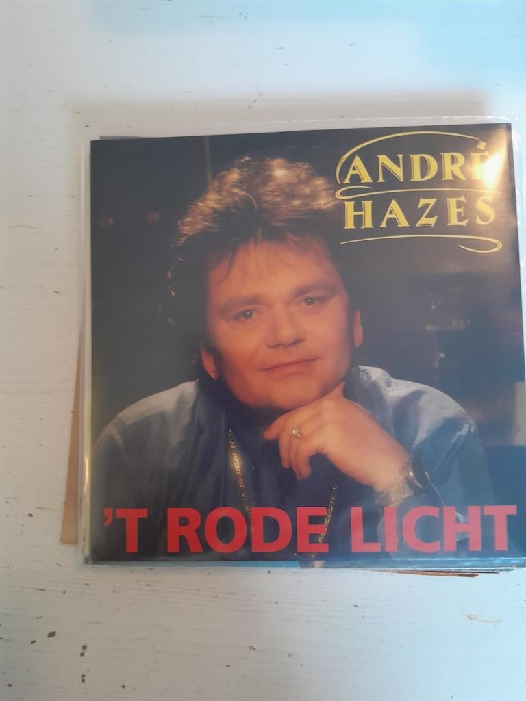 Andre hazes 7inch, t rode licht, Cd's en Dvd's, Ophalen of Verzenden, Zo goed als nieuw, Nederlandstalig