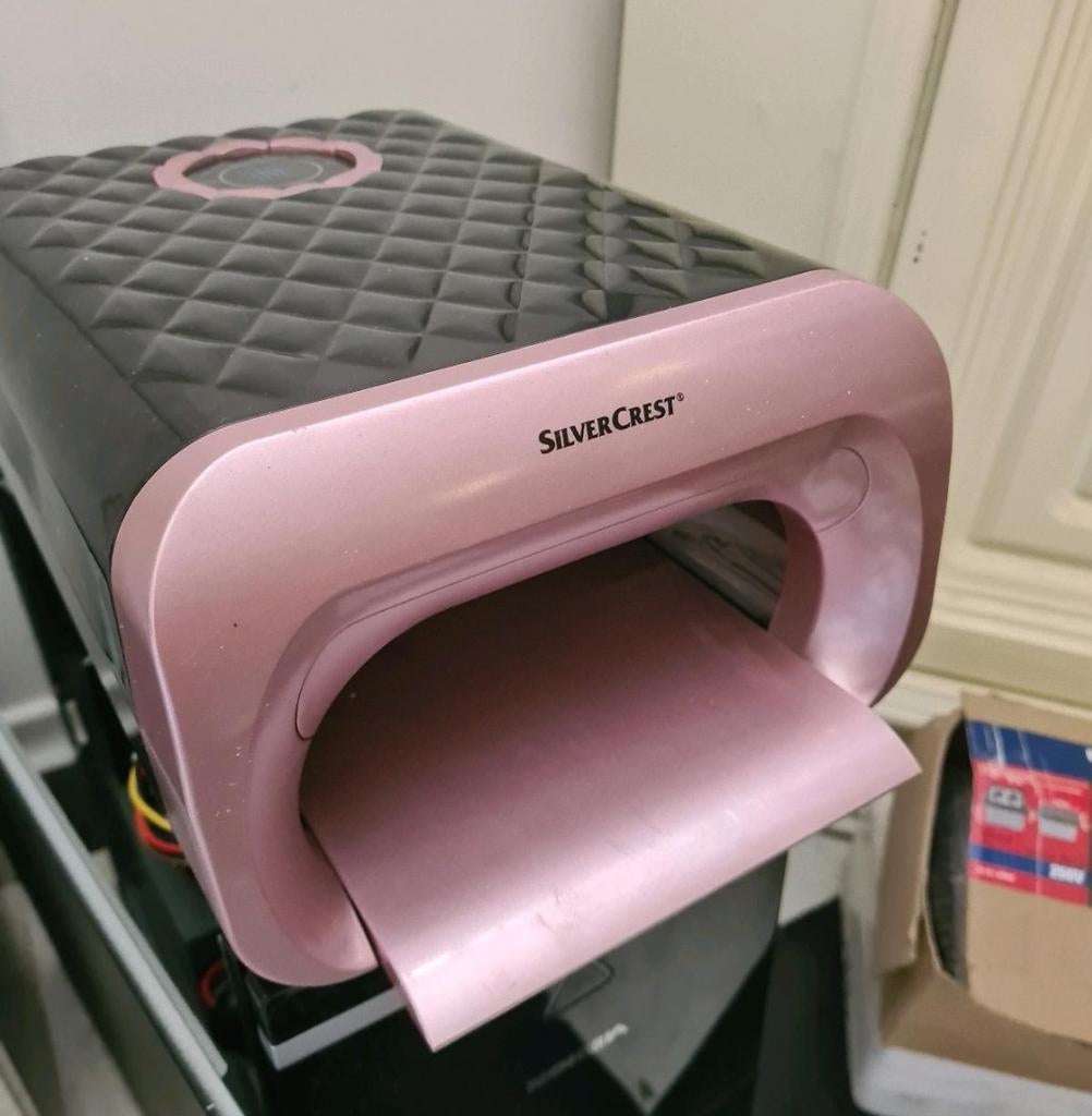 SilverCrest UV Nageldroger Roze - Zo goed als nieuw, Ophalen of Verzenden, Zo goed als nieuw, Hand- en Voetverzorging
