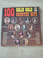 100 Solid Gold Country Hits, Ophalen of Verzenden, Gebruikt, 12 inch