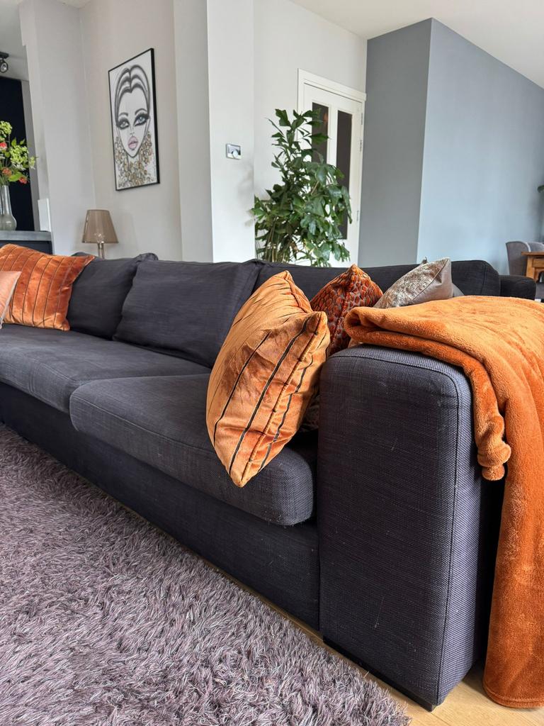 Lounge bank van het merk Baan, Ophalen, Gebruikt, Lounge, 150 cm of meer