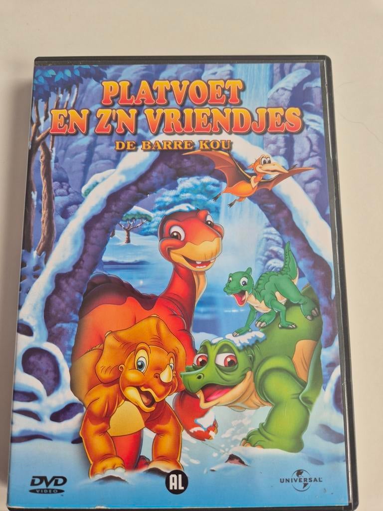 Platvoet en z'n vriendjes: De barre kou DVD, Avontuur, Alle leeftijden, Ophalen of Verzenden, Zo goed als nieuw