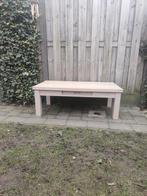 Eiken salon tafel 130 x 70 x 46 cm, Huis en Inrichting, Ophalen, Gebruikt, 100 tot 150 cm, Eikenhout