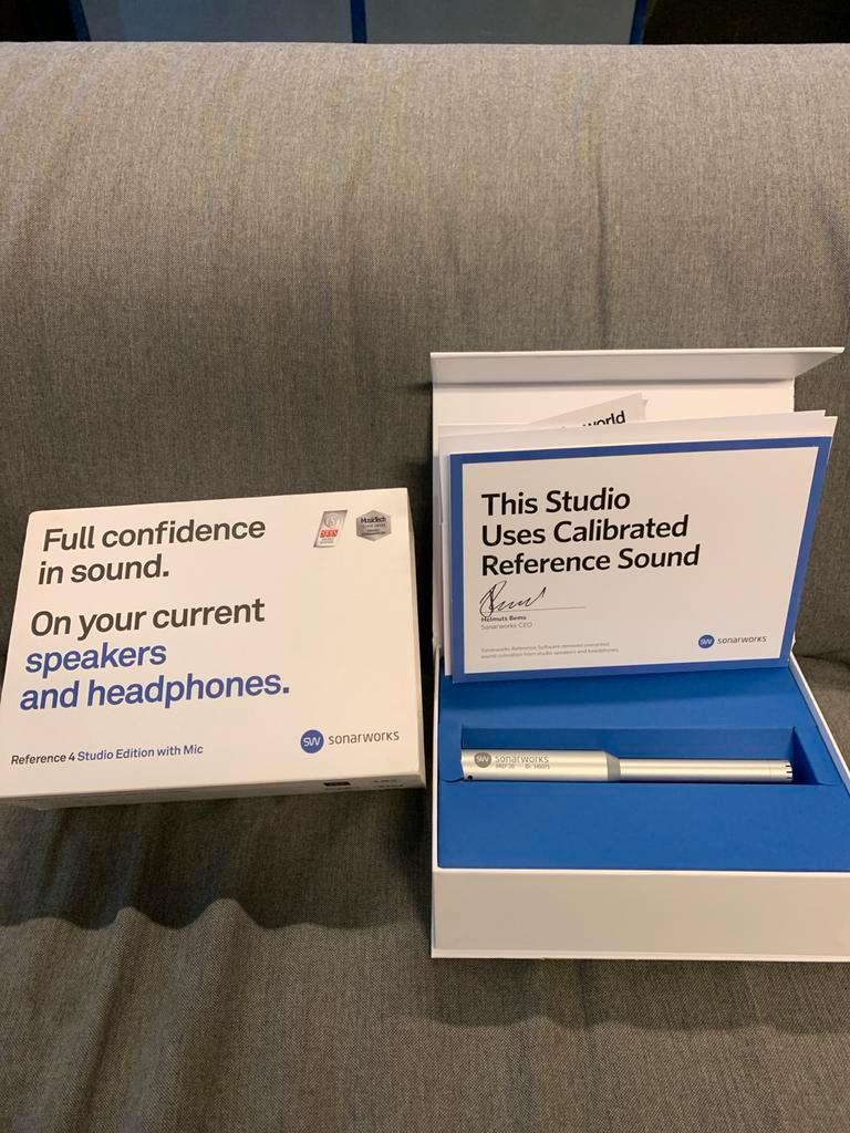≥ Sonarworks Reference 4 Studio Edition met Microfoon