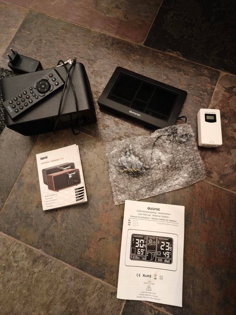 Weerstation en Imperial DABMAN i170 radio uit nalatenschap, Audio, Tv en Foto, Weerstations en Barometers, Ophalen