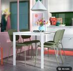 Vihals Eettafel Wit 125x74 cm IKEA, Huis en Inrichting, Tafels | Eettafels, Ophalen, 100 tot 150 cm, 50 tot 100 cm, Zo goed als nieuw