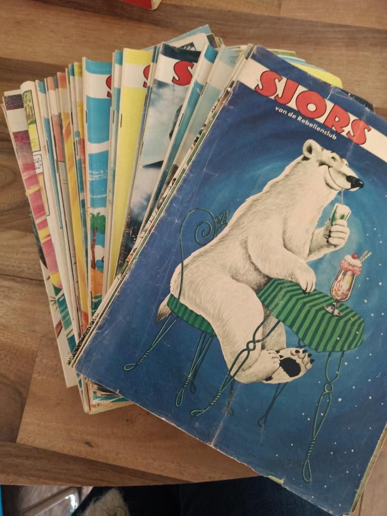 Stapel Sjors van de Rebellenclub tijdschriften, Ophalen of Verzenden, Gelezen, Overige typen