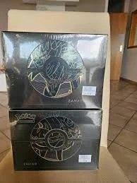 zamazenta elite trainer box & zacian elite trainer box set, Hobby en Vrije tijd, Verzamelkaartspellen | Pokémon, Ophalen of Verzenden