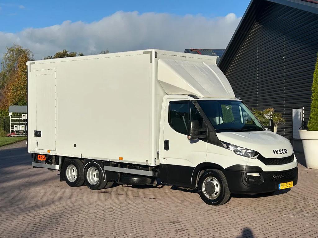 Iveco Daily 40 c17 Clixtar met laadklep 750 kg (bj 2015), Auto's, Euro 5, Achterwielaandrijving, Gebruikt, 4 cilinders