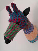 Giraffe van gevlochtenn touw in vrolijke kleuren., Ophalen of Verzenden, Wanddecoratie