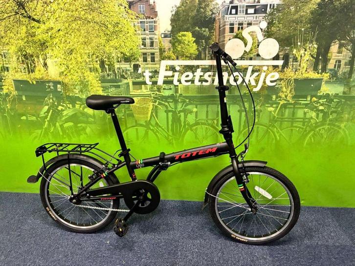 Fietshokje Raaks: Totem Cabu vouwfiets 20 inch NIEUW, Fietsen en Brommers, Fietsen | Vouwfietsen, Nieuw, Heren, Overige merken